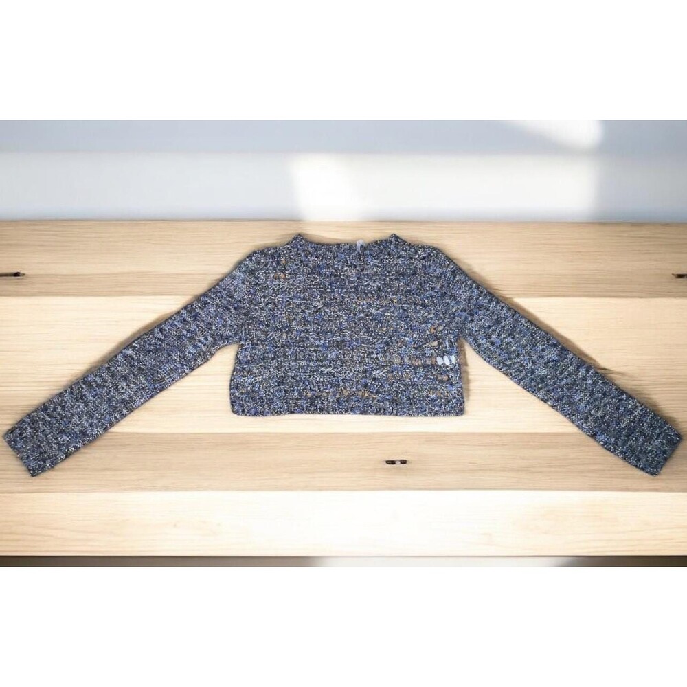 Rubbish crop Length Crewneck Sweater. Size Small